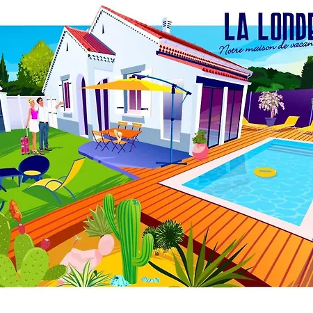 Maison De Avec Piscine Privee A Proche Des Plages 펜션 *